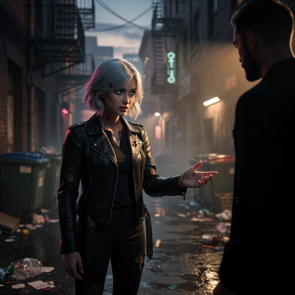 Fehti ona yardım eder.