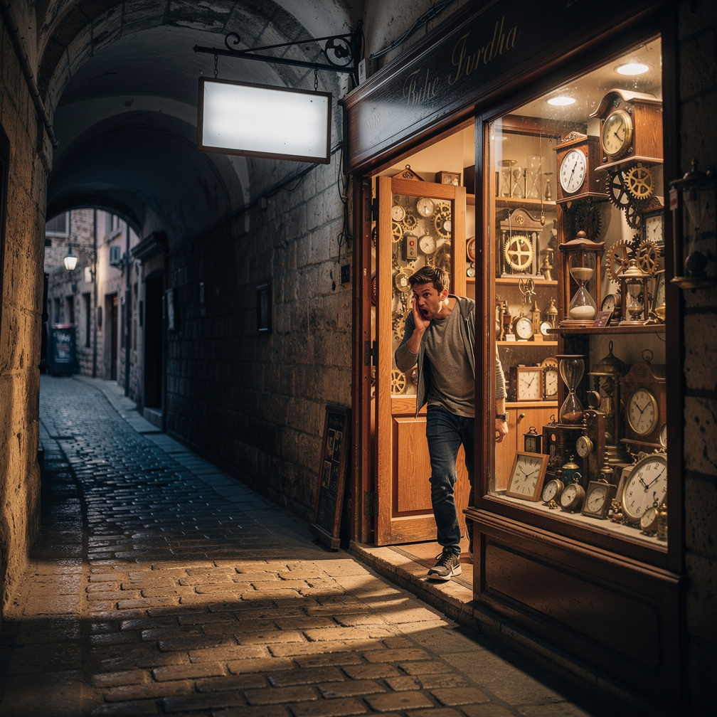 Hayal et: Saat Tamircisi ve Kayıp Zaman
Eski bir pasajın en karanlık köşesinde, tabelasında sadece "Zamanın İzleri" yazan küç