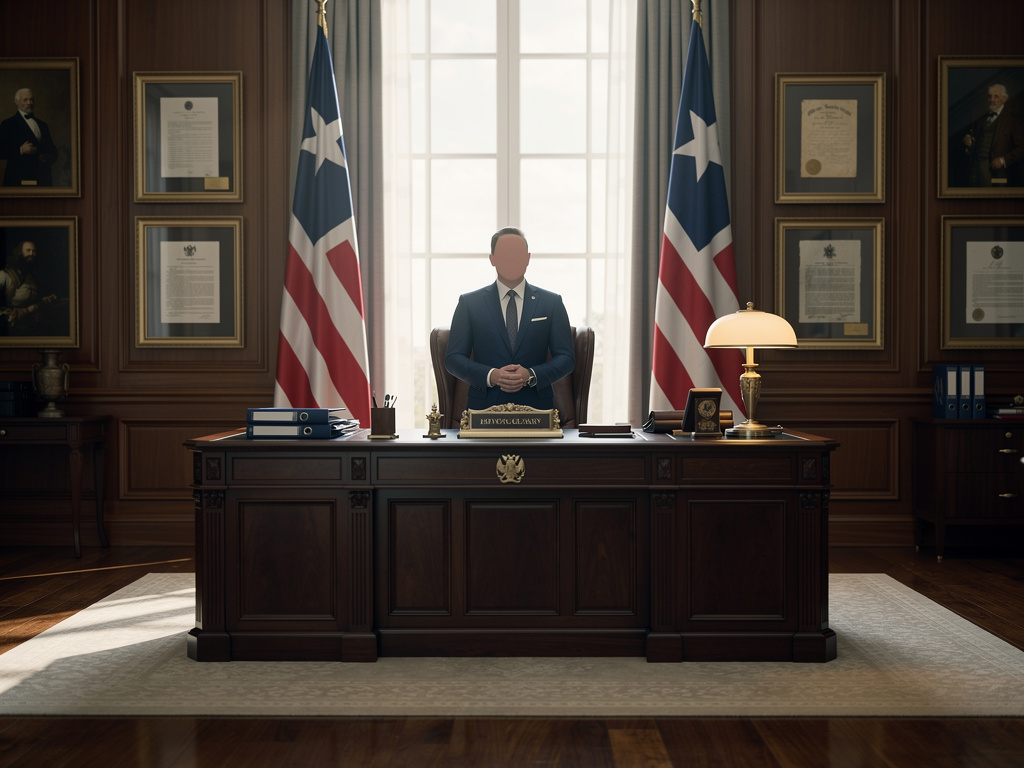 Hayal et: Bir başkansın ve