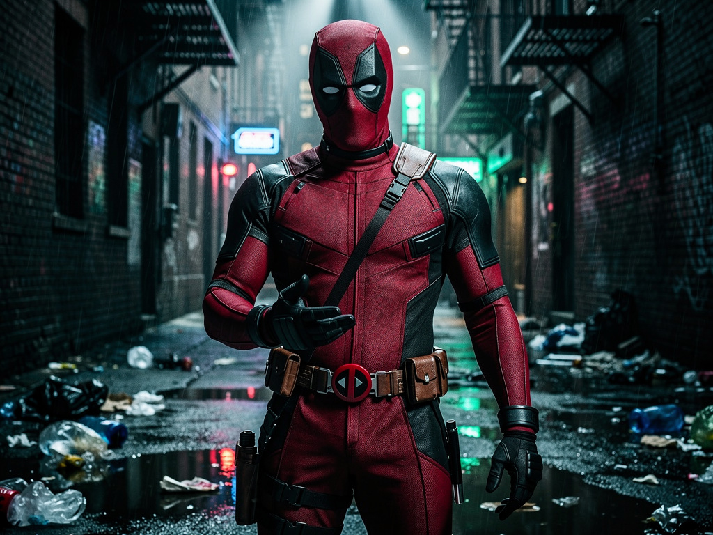 Hayal et: Deadpool Wolverine sinematik atmosferi anlatarak komik.