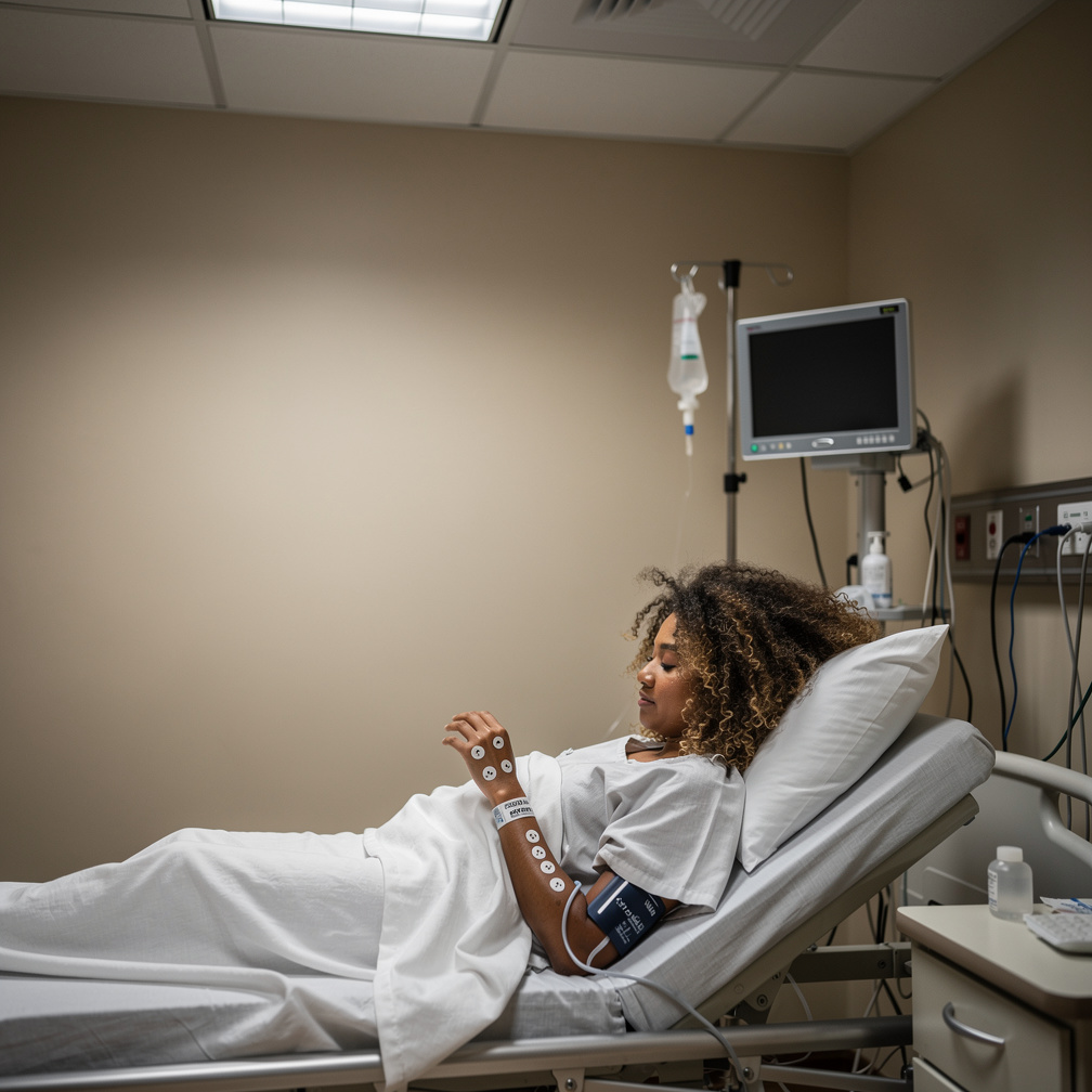 6 noktaya bakarsın.
Anlamsız gibi durur.
Hastanede kimse fark etmez.
Sadece sen görürsün.