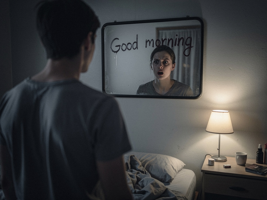 Hayal et: Günaydın" kelimeleri aynenizde sizin el yazınız gibi görünen bir yazı ile yazılmış — ama siz yazmadınız ve gece yar