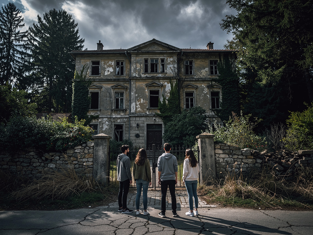 Hayal et: Kasabanın dışında, yıllardır kimsenin yaklaşmaya cesaret edemediği eski konak hâlâ dimdik ayaktaydı. İnsanlar oraya