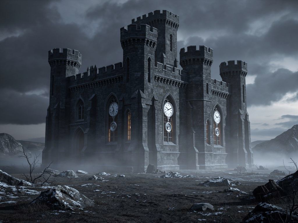 Hayal et: Zaman, o şatonun içindeki gümüş saatlerin akrep ve yelkovanı gibi acımasızca dönmüştü. Tam on dört yıl. On dört kış