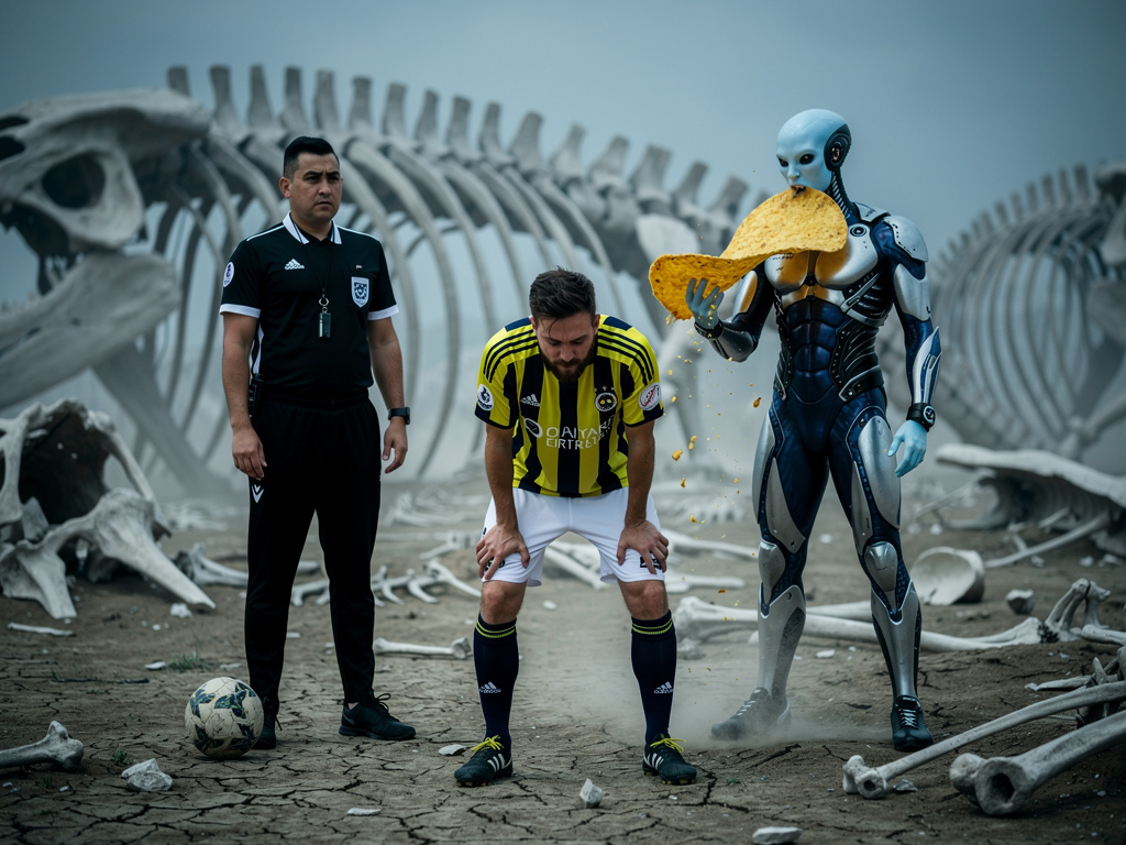 Fenerbahçe kaybediyor çünkü son şampiyonluklarını dinozorların yaşadığı dönemde elde ettiler ve uzaylılar bizi patates cipsi