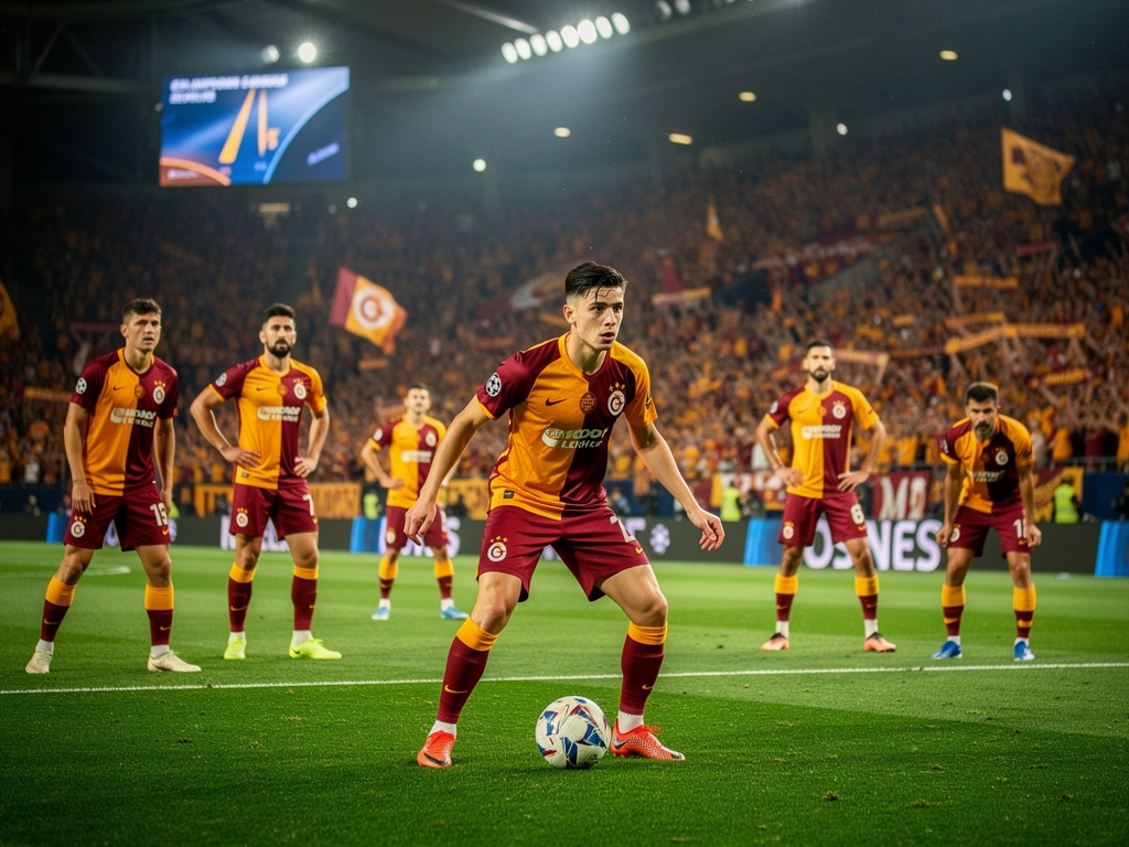 Hayal et: Galatasaray 26/27 sezonunda şampiyonlar ligi etabında son maçta ilk 8'e girebilmek için kazanmak zorunda ama tüm fo