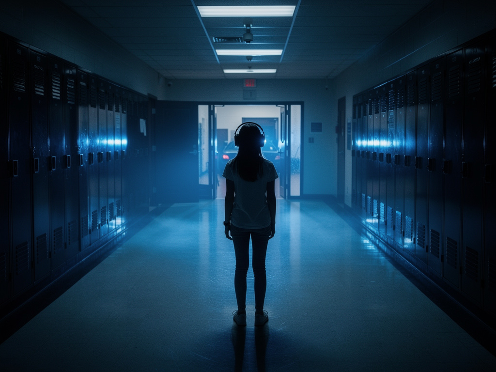 Hayal et: İsim: Zil Çaldığında Sessizlik
Tema: Polisiye/Okul Gizemi.
Görsel: Karanlık, puslu bir okul koridoru. Merkezde arka