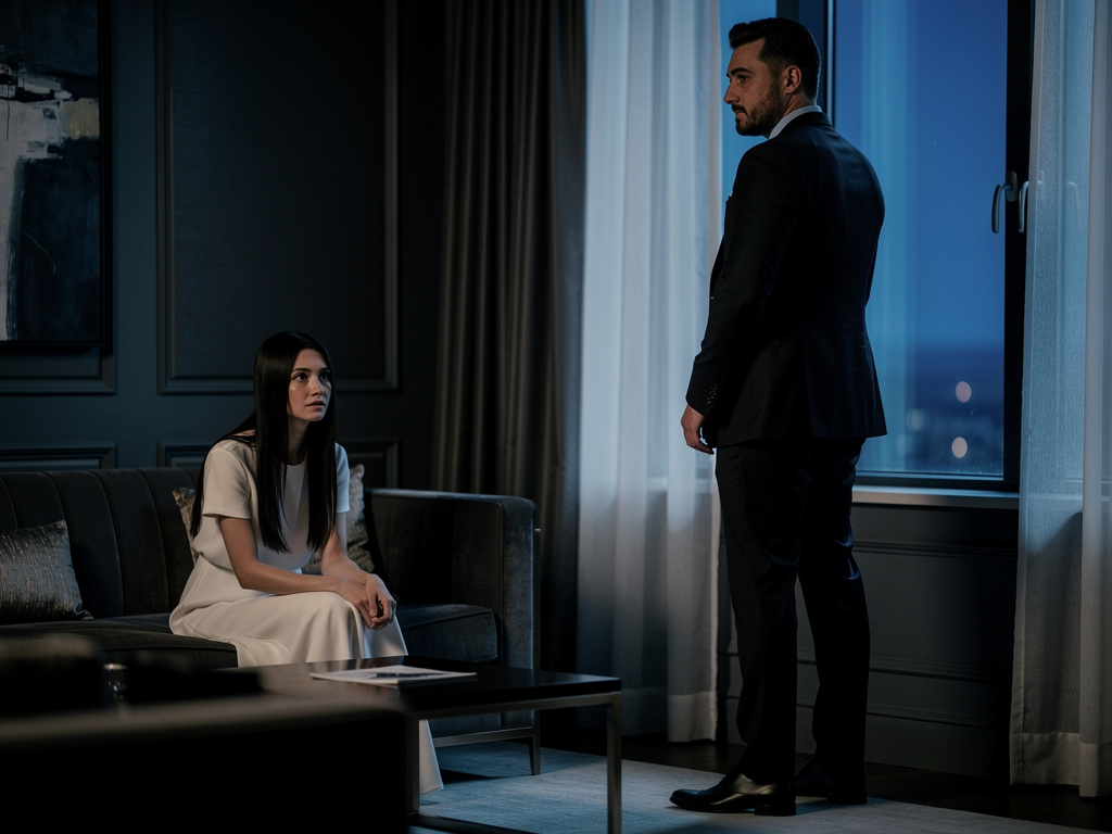 Hayallere kapılıp giderde kahrolurum diye korkan erkek ve onu evlenmek ister.