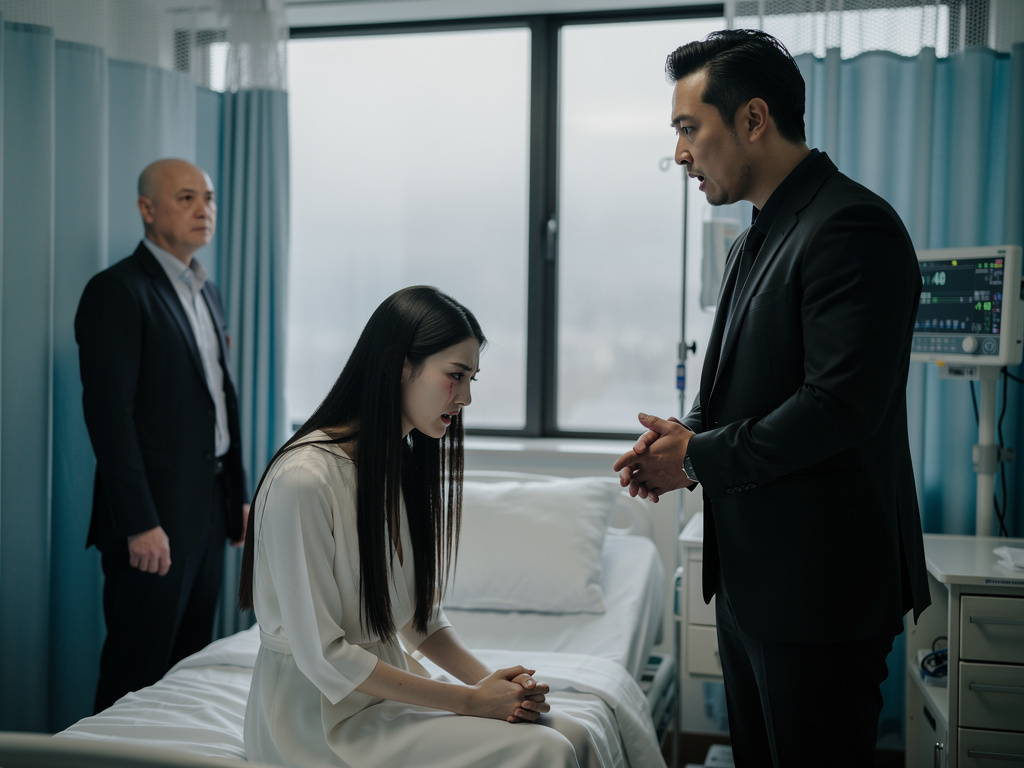 Yeraltı imparatoru kızı görmek için hastaneye gelir ve kızdan özür diler, hastanedeki annesinin öldüğünü öğrenir.