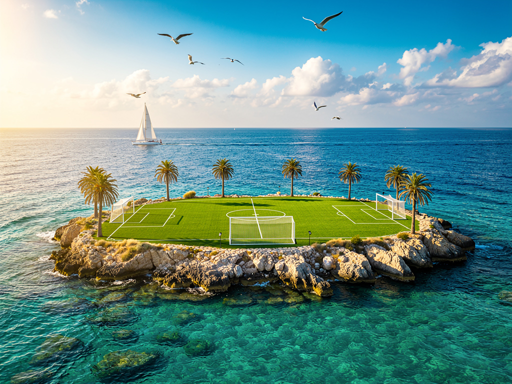 Hayal et: Ege'de futbolda.