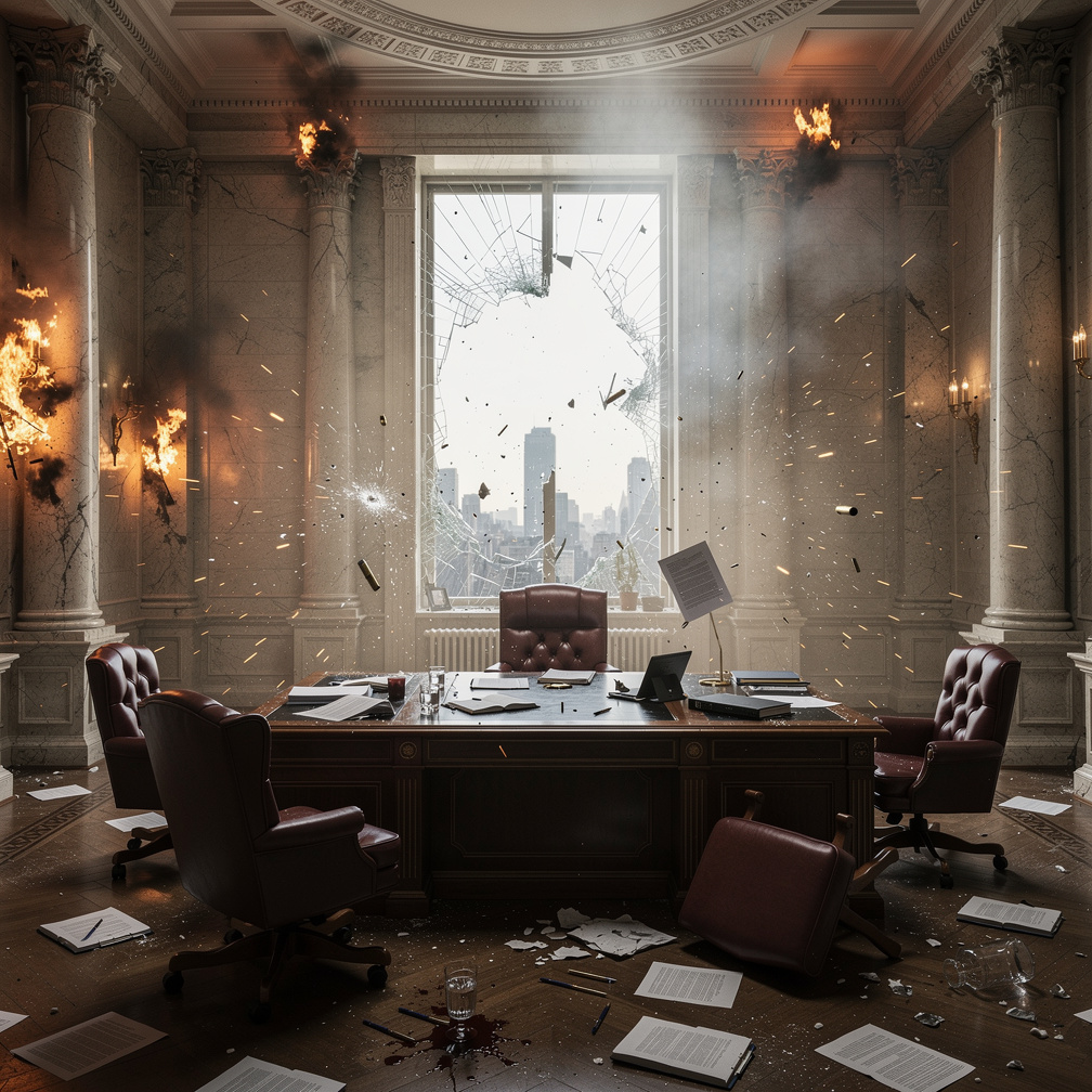 Hayal et: Kaymakamlık binasında silah sesleri birdenbire bir mucizeyi açıklasaydı.