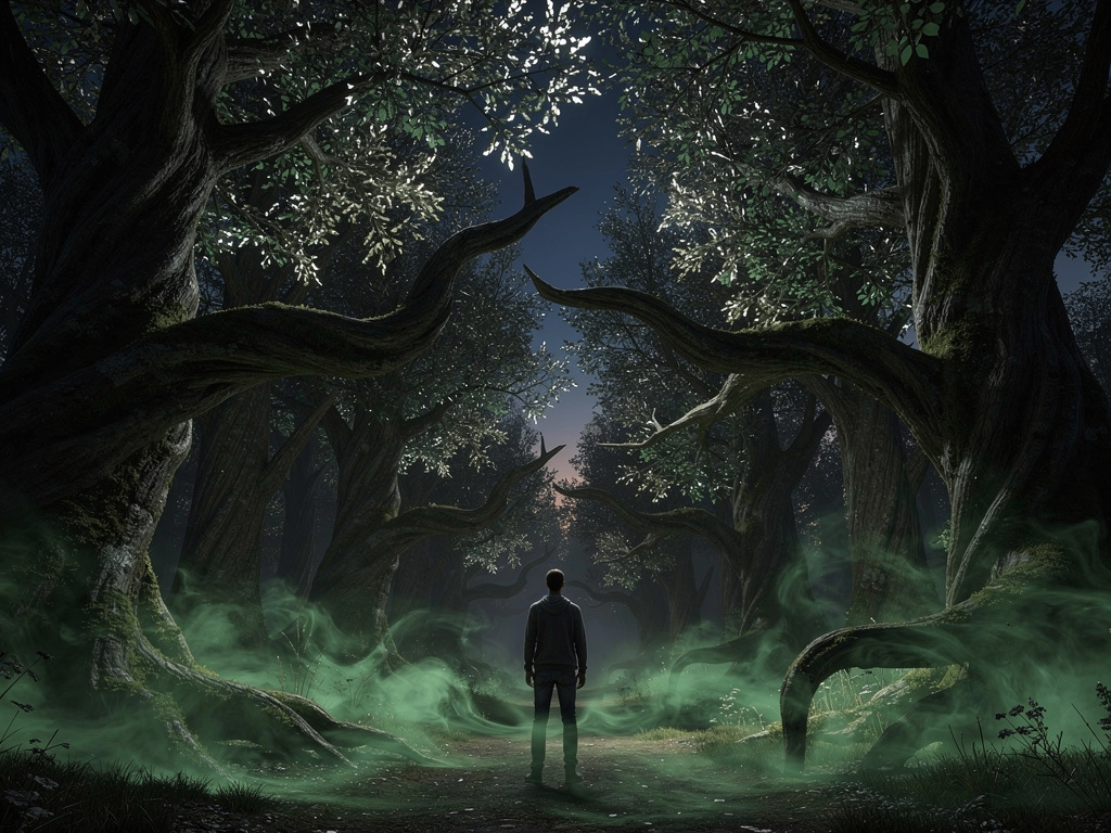 Hayal et: Sihirli ormanın kenarında dururken, ağaçlar sadece senin anlayabileceğin bir dilde senin adını fısıldamaya başlıyor