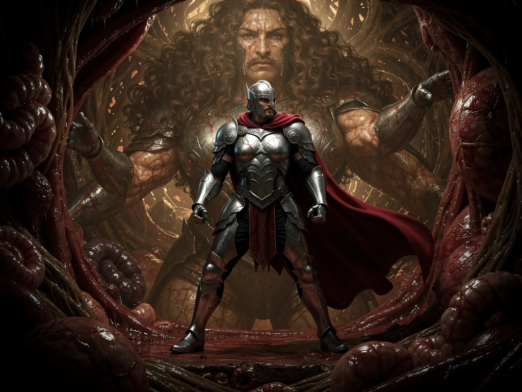 And then he lives inside her body again but this time he waits inside her.