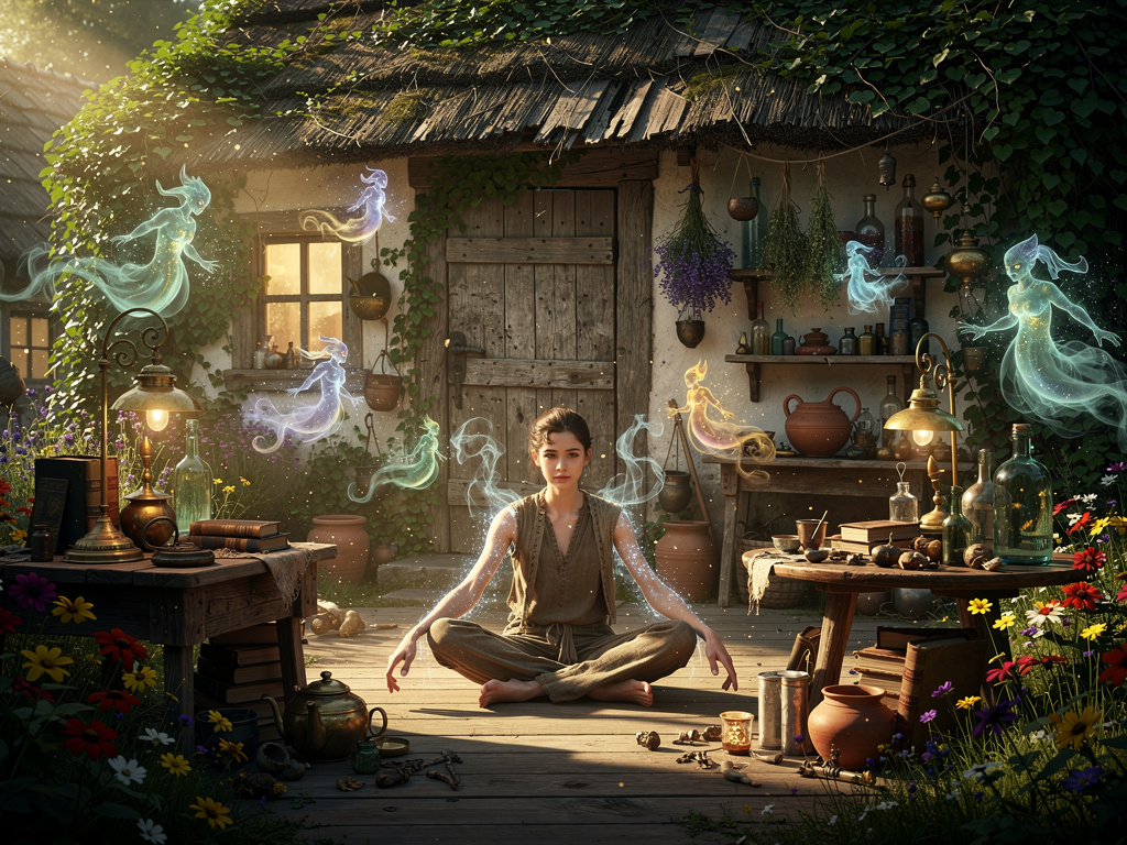 Hayal et: Köyde bir evdesin, evi cinler basmış ve sen tek yaşıyorsun, sende onlardan birisi oluyorsun, cinle evleniyorsun ve 