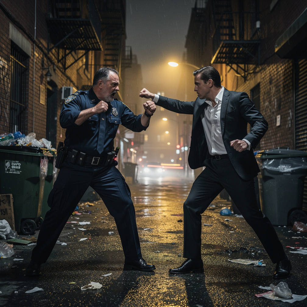 Hayal et: Bir başkomiser Selman başkomiser ve bir Rus mafyası ama Rus mafyası çok karizmatik Vladimir Morkov ve aynı zamanda