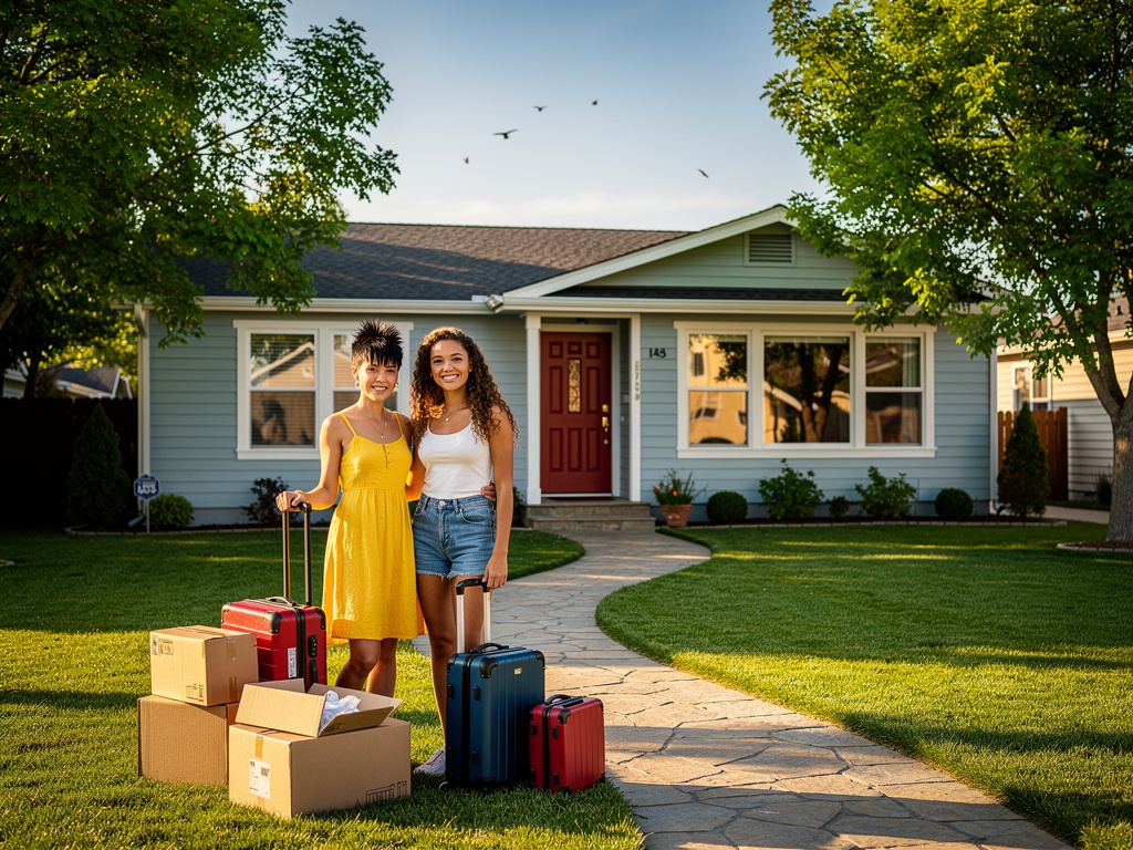 Hayal et: Eda ve Lola adlı 2 kızın yaz ayında tek başına ayrı bir eve çıkmaları.