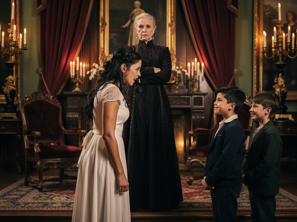 Polaris ağlamaya başlar ve annesiyle kavga eder.