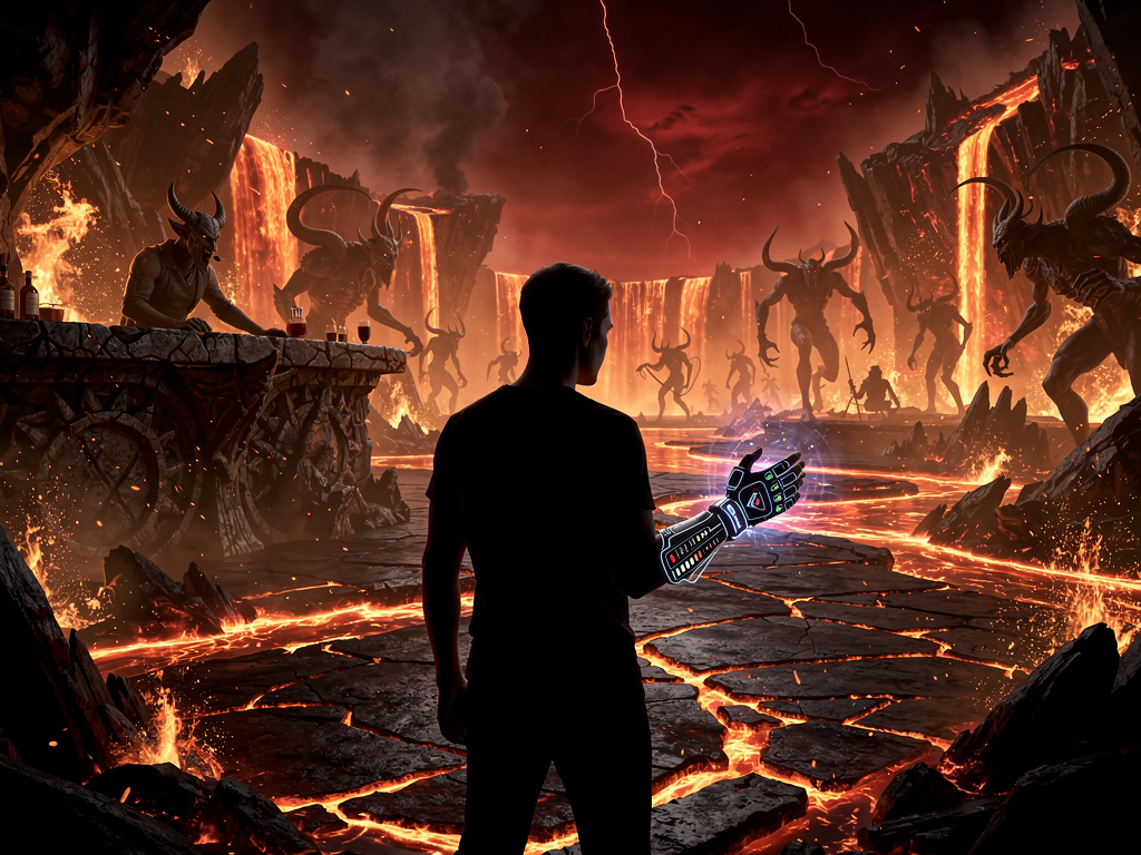 Cehennem adası şeytan, canavar ve lav 🦇