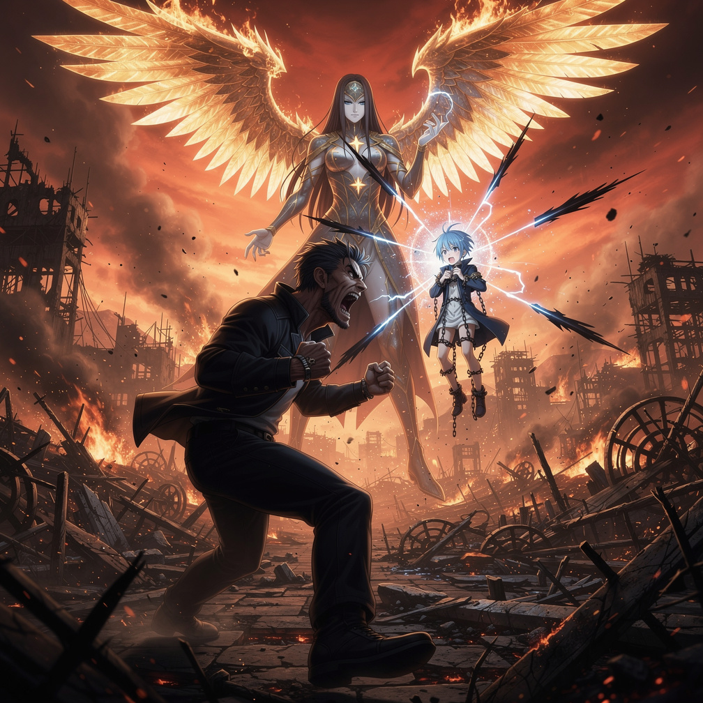 Hayal et: Rimuru Tempest ile evli bir adamım, çok mutluyuz ama bir gün Lucifer morning star benim güçlerimi ve bilgilerimi öğ