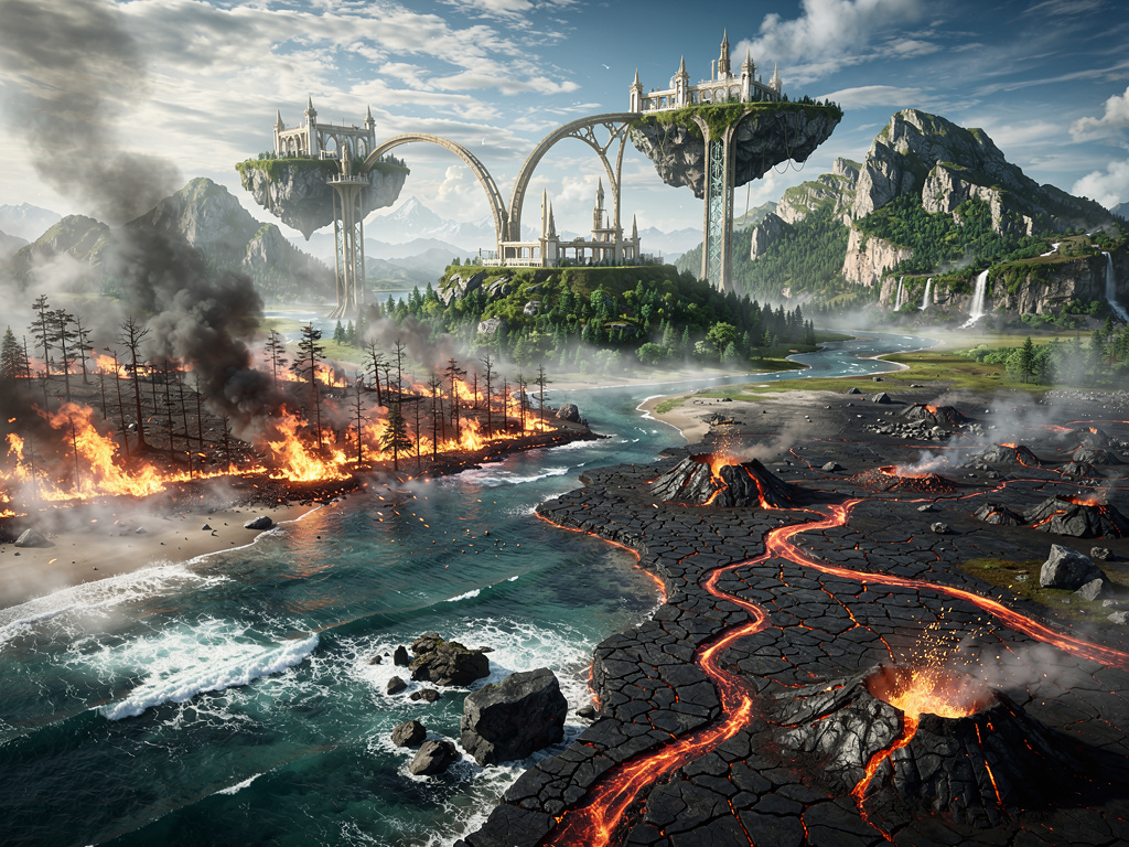 Imagina si: Mira mi historia. Es sobre una guerra entre cuatro clanes, o al menos con eso, inicia, cada clan es uno de los el