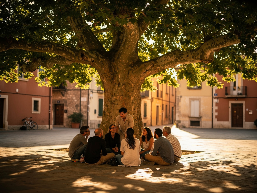 تخيل لو: لم يكن "آدم" يهتم بالشمس بقدر اهتمامه بما تتركه وراءها. كان يعرف أن البشر يكذبون، وأن الوجوه ترتدي أقنعة المجاملة في