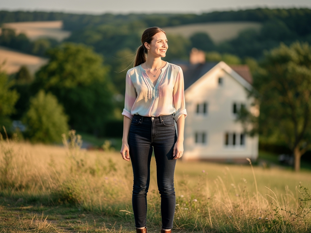 To sell it at an even higher price for her clients looking for a lovely yet stylish house in the countryside. Hannah's life i