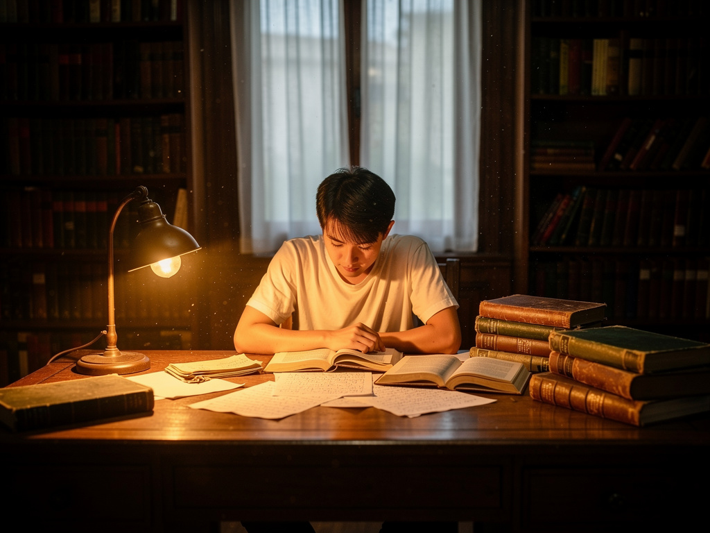 تخيل لو: لو تموت وأنت تدرس.