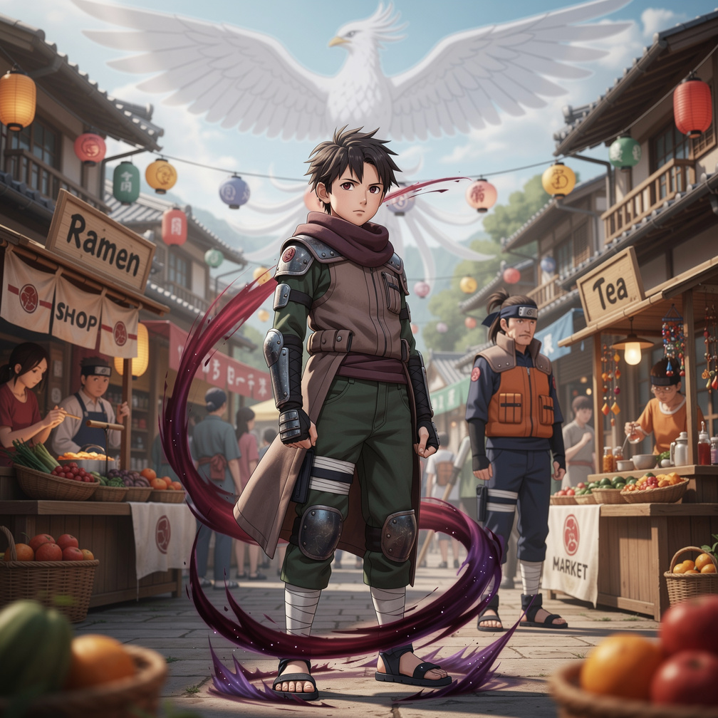 Hayal et: Naruto dünyasına katil