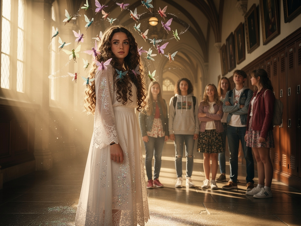 Kızı büyülemeye çalışsınlar.