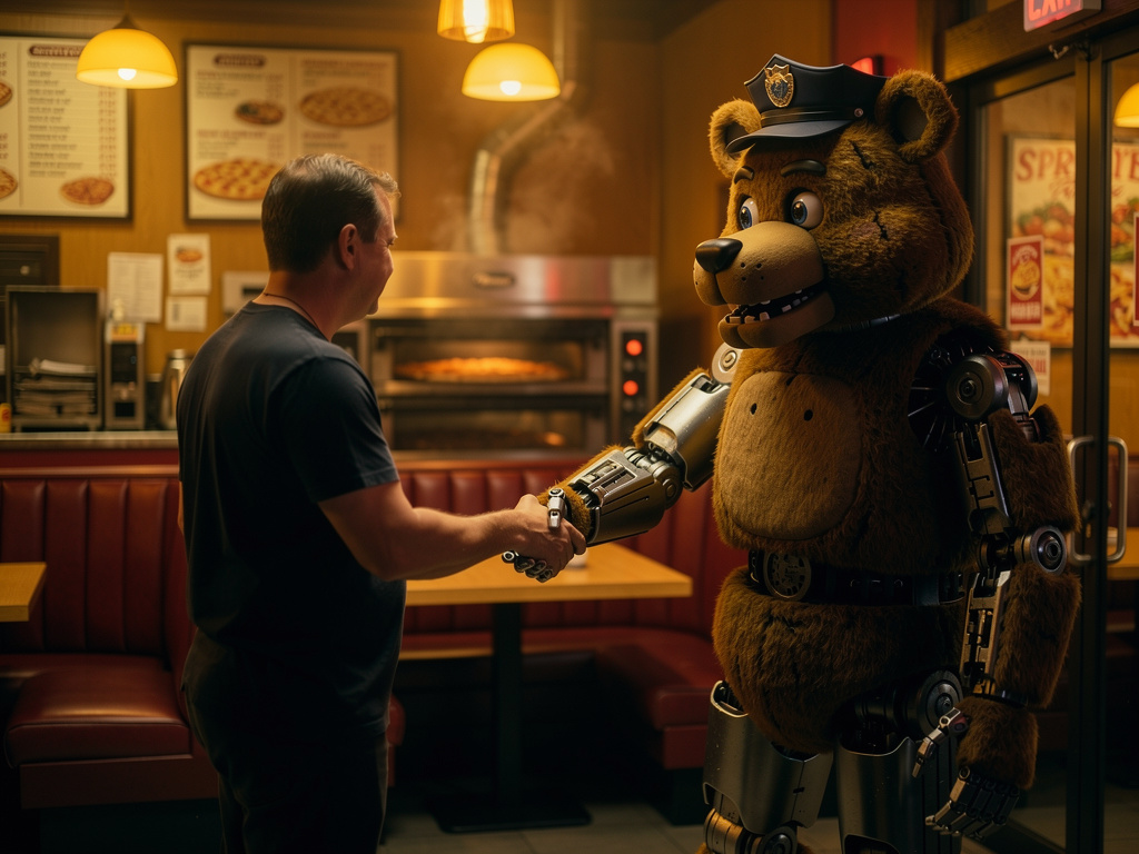 Henry adlı birisiyle tanışırsın el sıkıştırarak.