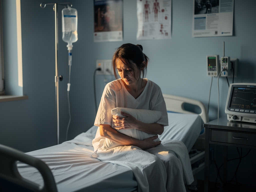 فتات هدئه مع حبيبها وبعد سنة تتركه وتذهب وعندما يبحث عن السبب يتضح انها كانت مصابه بمرض خطير لكن بدئت في العلاج كانت تبدو مري