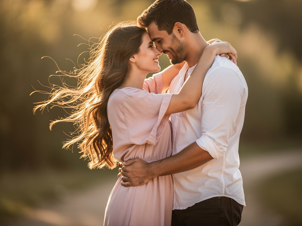 تخيل لو: فتات جميلا مع حبيبها