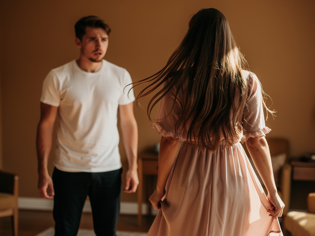 لكن بعد فترة تركته دون أن تقول له السبب