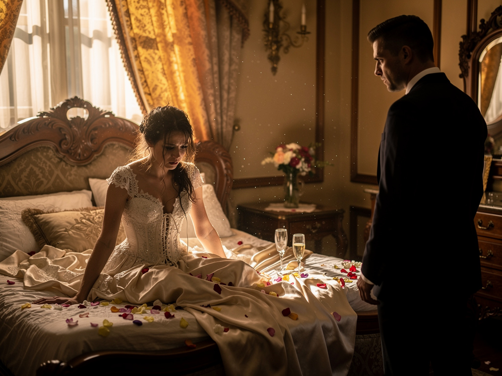 Hayal et: Aile zoruyla evlendirilen adam, karısını gerdek gecesinin sabahında boşar. Boşanan kadının namusuna laf gelir ve ya