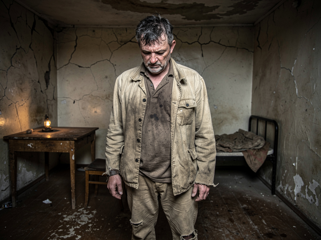 Imagine si: Un homme qui ne bavarde pas mais avec de grands rêves, malgré ses souffrances pour faire sortir sa famille de la