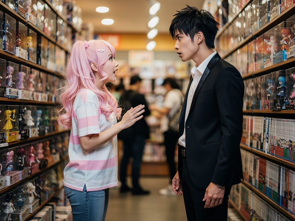 Imagine if: You are a small VTuber and accidentally meet your Kami-Oshi in real life.