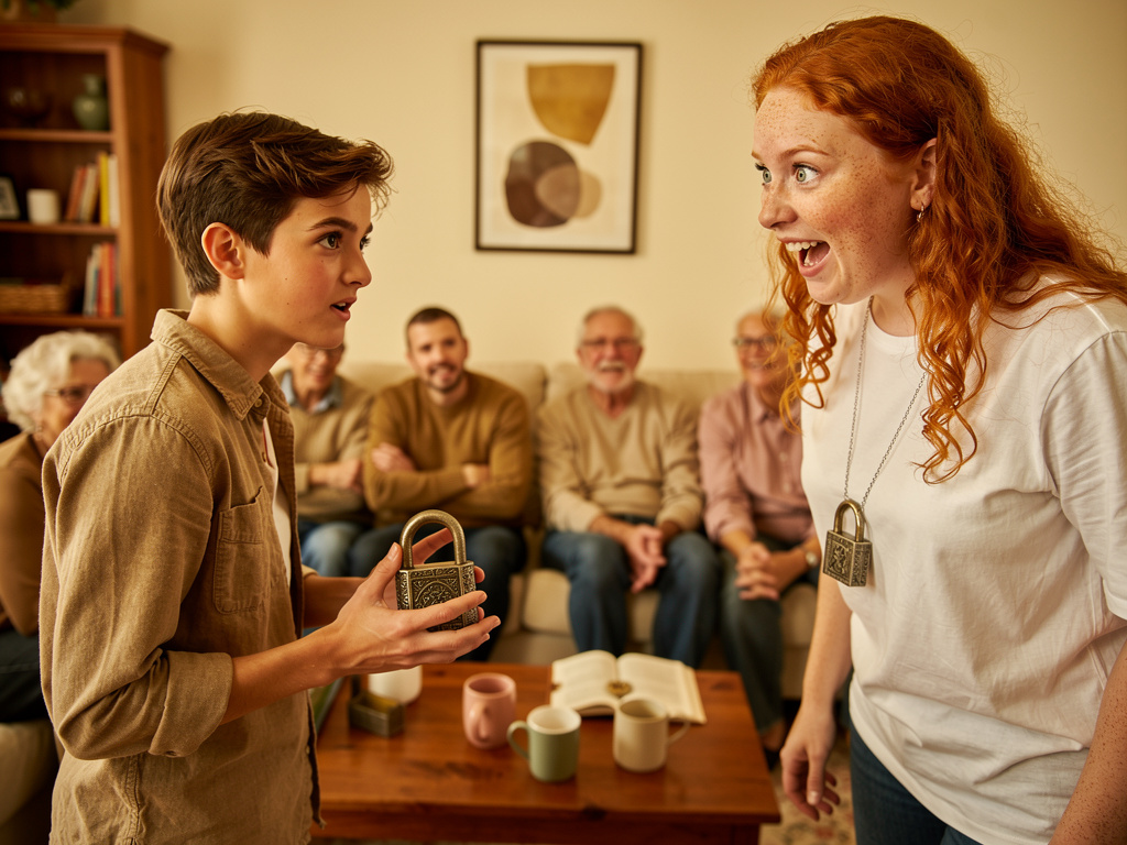تخيل لو: القفل القديم الذي ورثته من جدتك يحمل نقشًا باسم لم تسمعه من قبل — حتى تقابل الشخص الذي يحمل نفس الاسم في اجتماع عائل