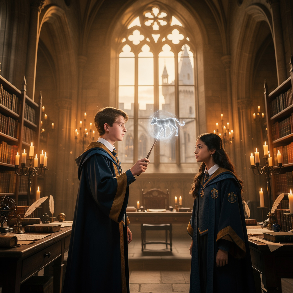 Imagina si: TADEO ERA EL MEJOR MAGO DE RAVENCLAW DE TODO HOGWARTS Y MAESTRO DE PADMA PATIL.

TADEO PRACTICABA TODO EL DÍA LOS