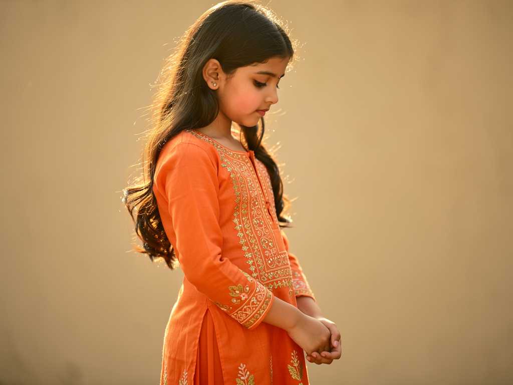 Imagine if: A beautiful Indian shy girl.