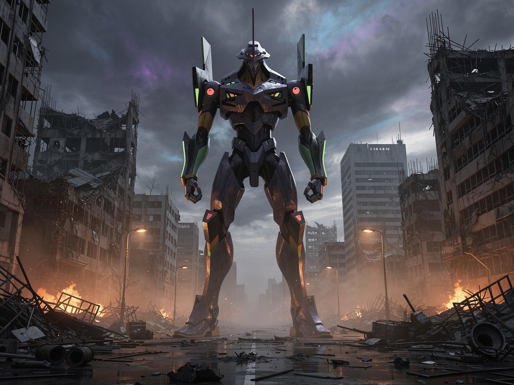 Bayangkan jika: kamu masuk ke dunia Evangelion.