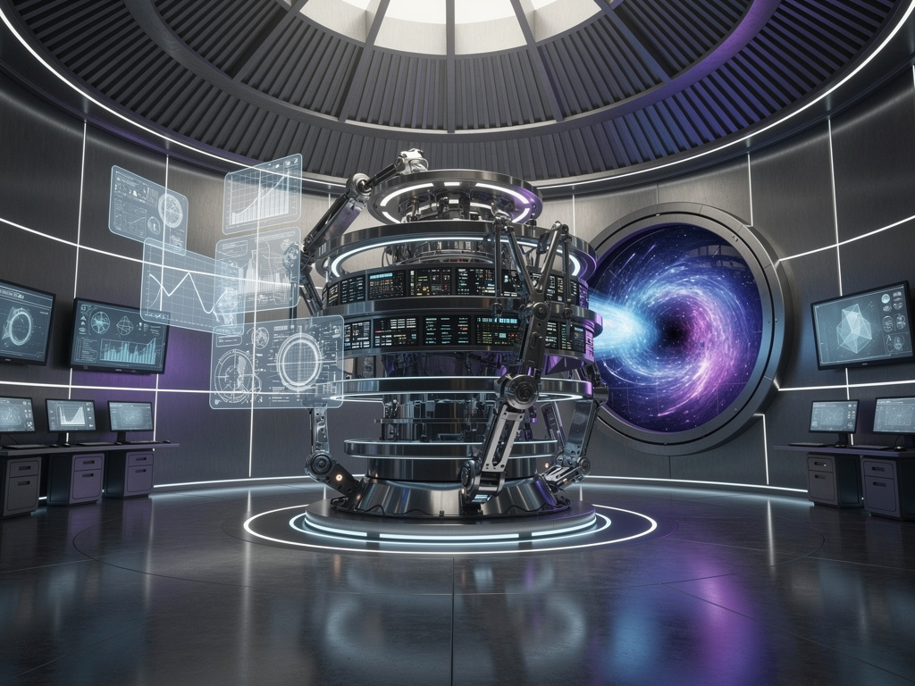 Bayangkan jika: Anda memiliki mesin untuk menjelajahi ruang, waktu, realitas, & dimensi.