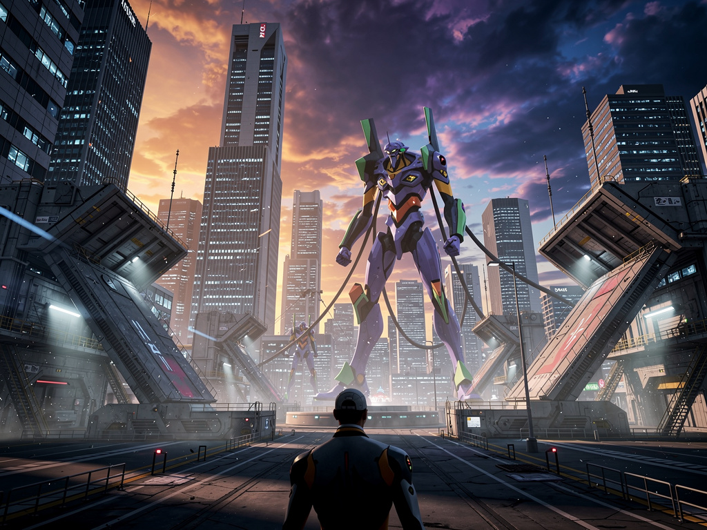 Imagine if: You've entered the world of Evangelion