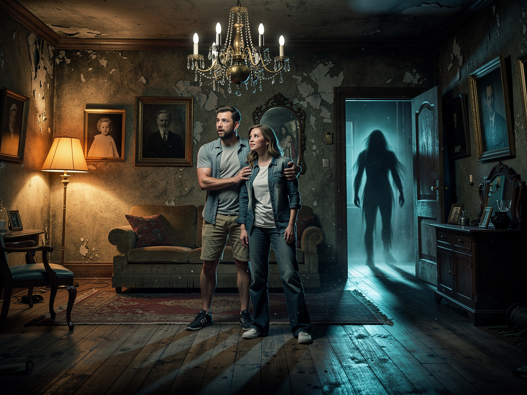 Imagina si: una historia de terror, don los protagonistas son dos hombres, pareja que tratan de vivir su nueva vida juntos en