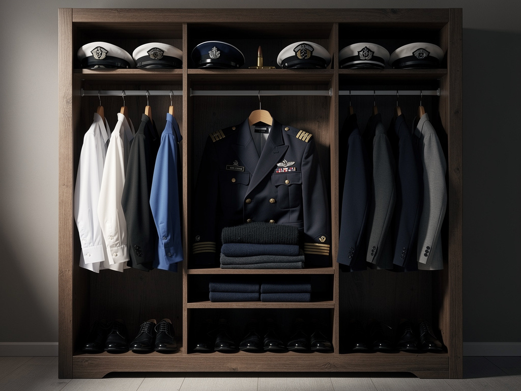 O bölmenin üst tarafında şapkaları olsun alt tarafında bir küçük mermi olsun oralara kazak olsun Onun altında da ayakkabıları