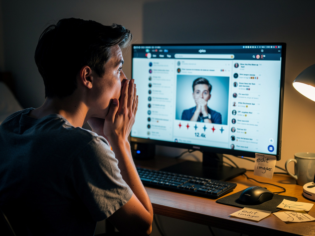 Imagine if: You meant to send a funny, photoshopped image to your group chat, but it accidentally went to a popular subreddit