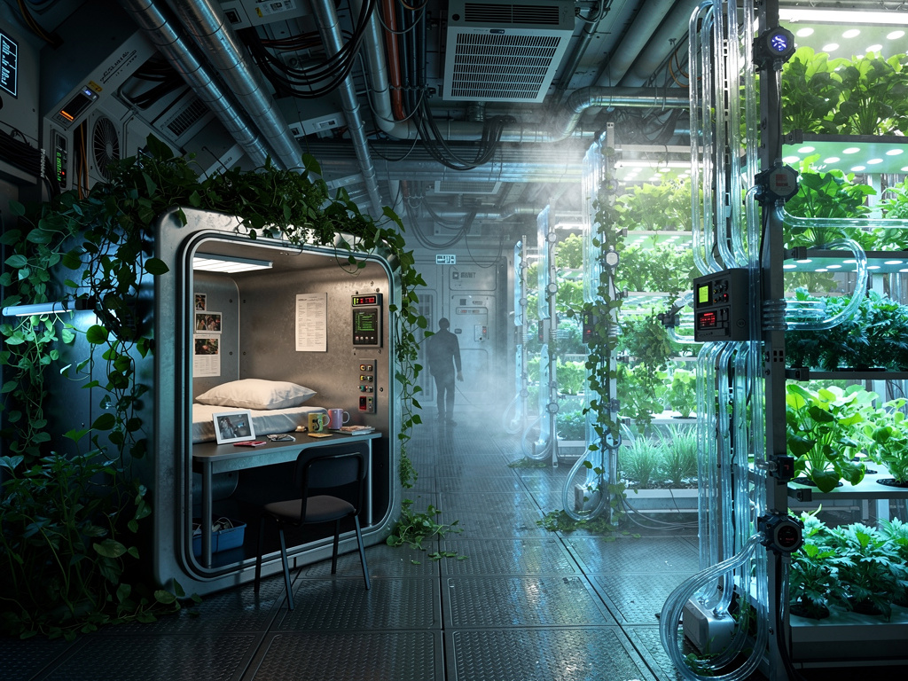 Imagine if: You're the only human on a generation ship where the AI has taken to rearranging the layout every night, and you 