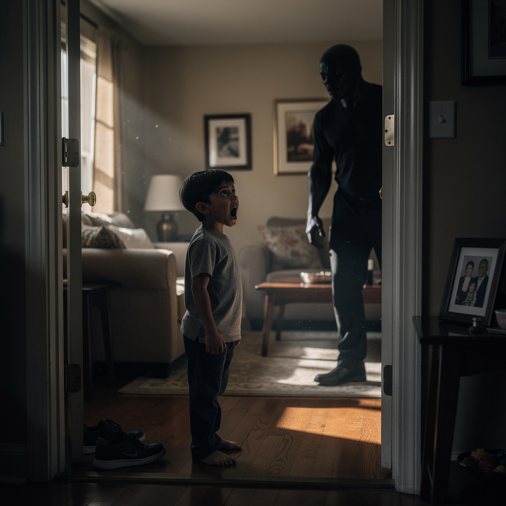 Imagine if: My name is Saah. I live with my parents, mum and dad. But one day I came back home from school, our house was cal