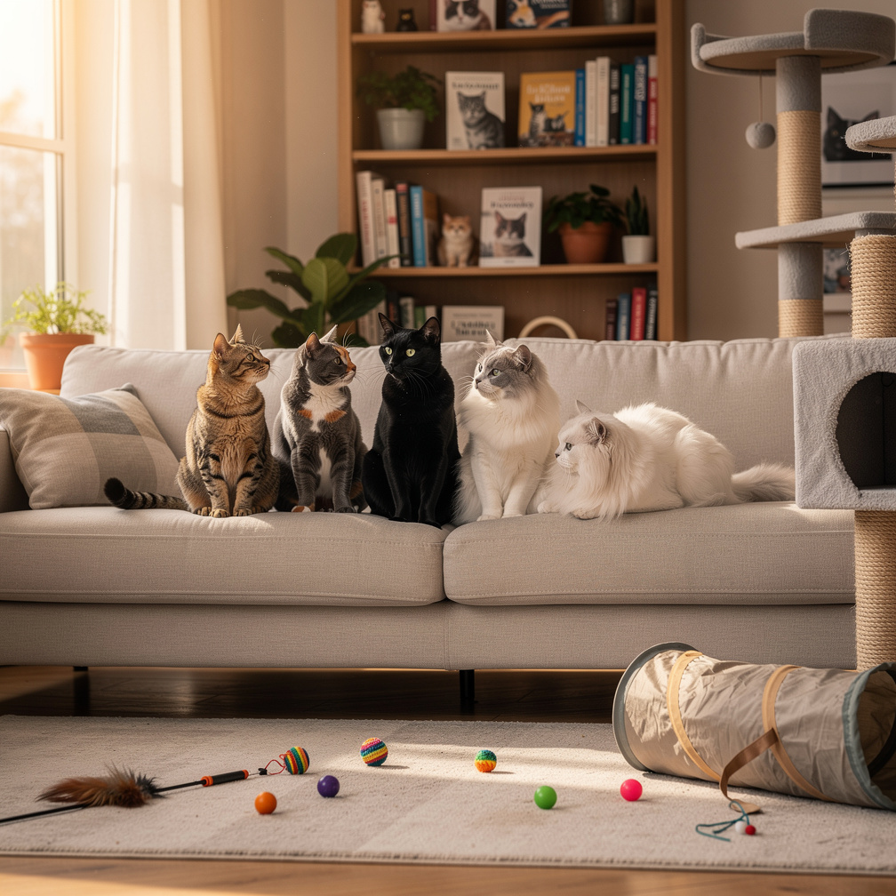 تخيل لو: ماذا لو كانت القطط تتكلم وتفهم البشر.