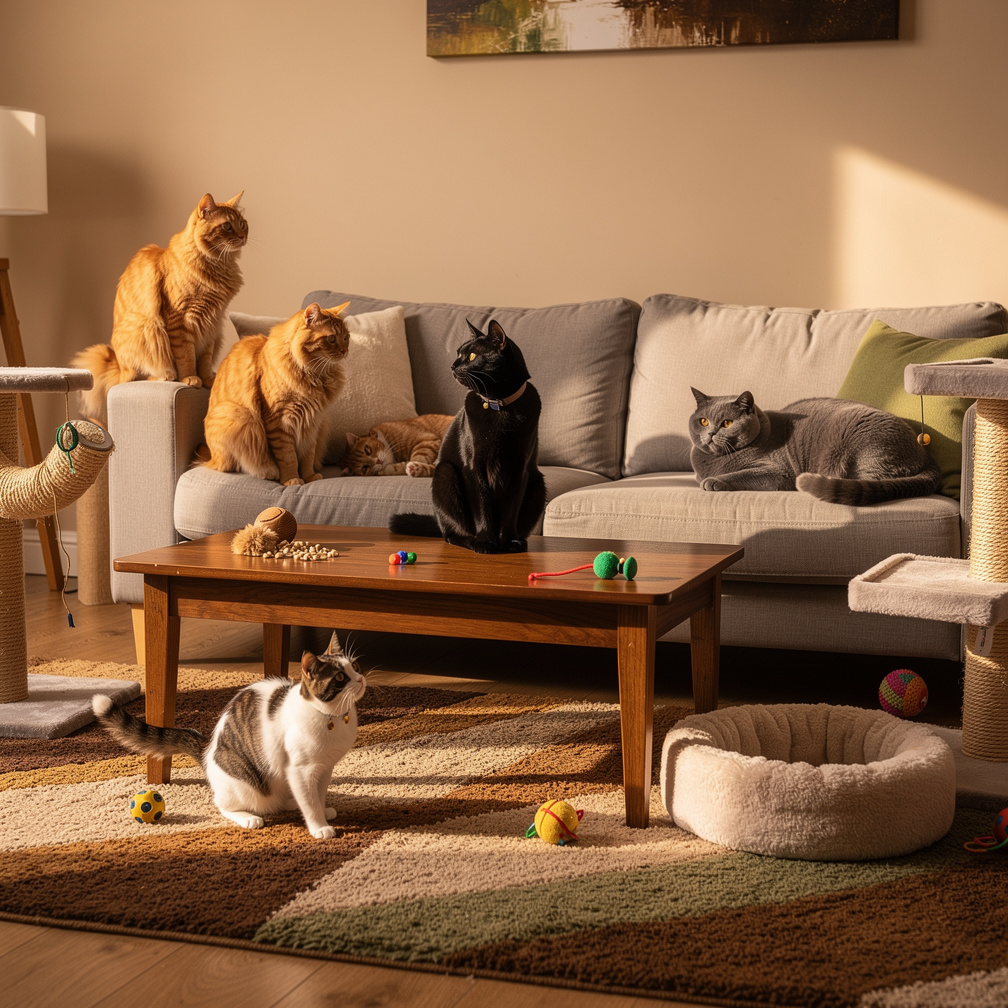 تخيل لو: ماذا لو كانت القطط تتكلم وتفهم البشر.