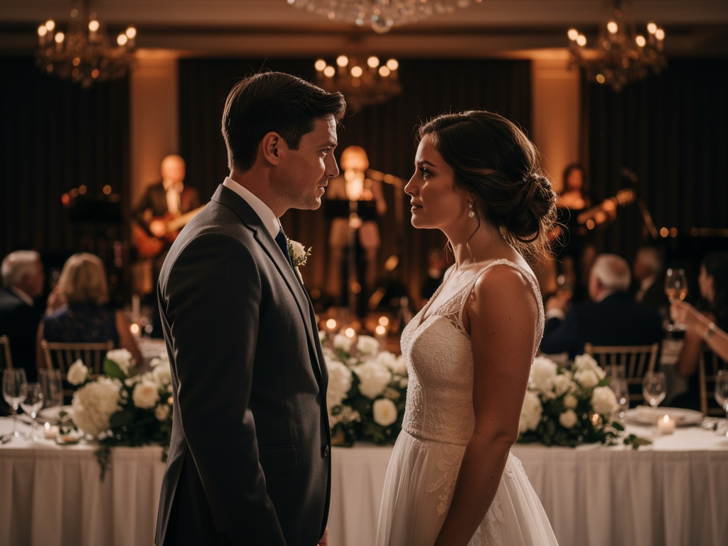 Imagine if: It's been 10 years since you last saw your ex-partner, and now you're standing face-to-face at a mutual friend's